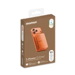Momax Qpass2 10000mAh 25W Magnetic Power Bank – Orange