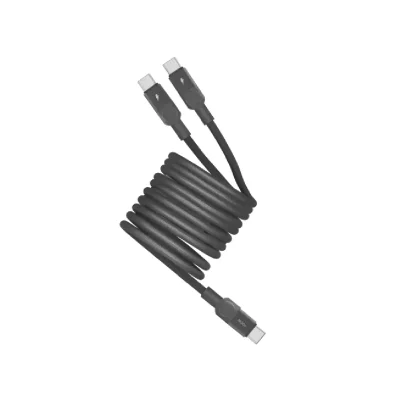 Momax 100W Dual USB-C Magnetic Cable 2M - Black