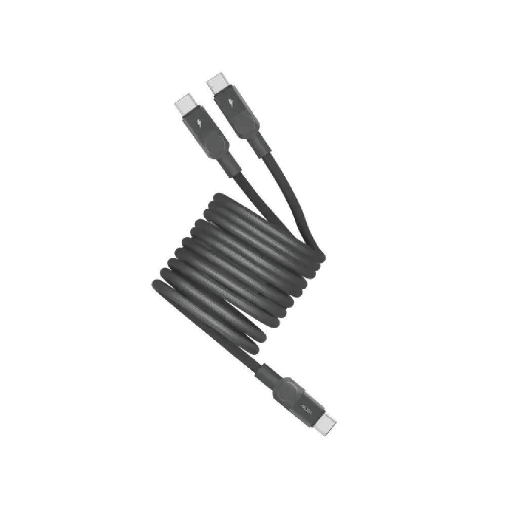 Momax 100W Dual USB-C Magnetic Cable 2M - Black