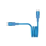 Momax 100W USB-C to USB-C Magnetic Cable 1M – Blue