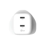 Momax Charge 45W 2-Port GAN Charger 2X USB-C – White