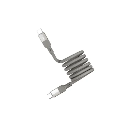 Momax Elite 100W C to C Magnetic Cable 2M -Titanium