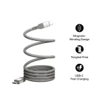 Momax Elite 100W C to C Magnetic Cable 1M – Titanium