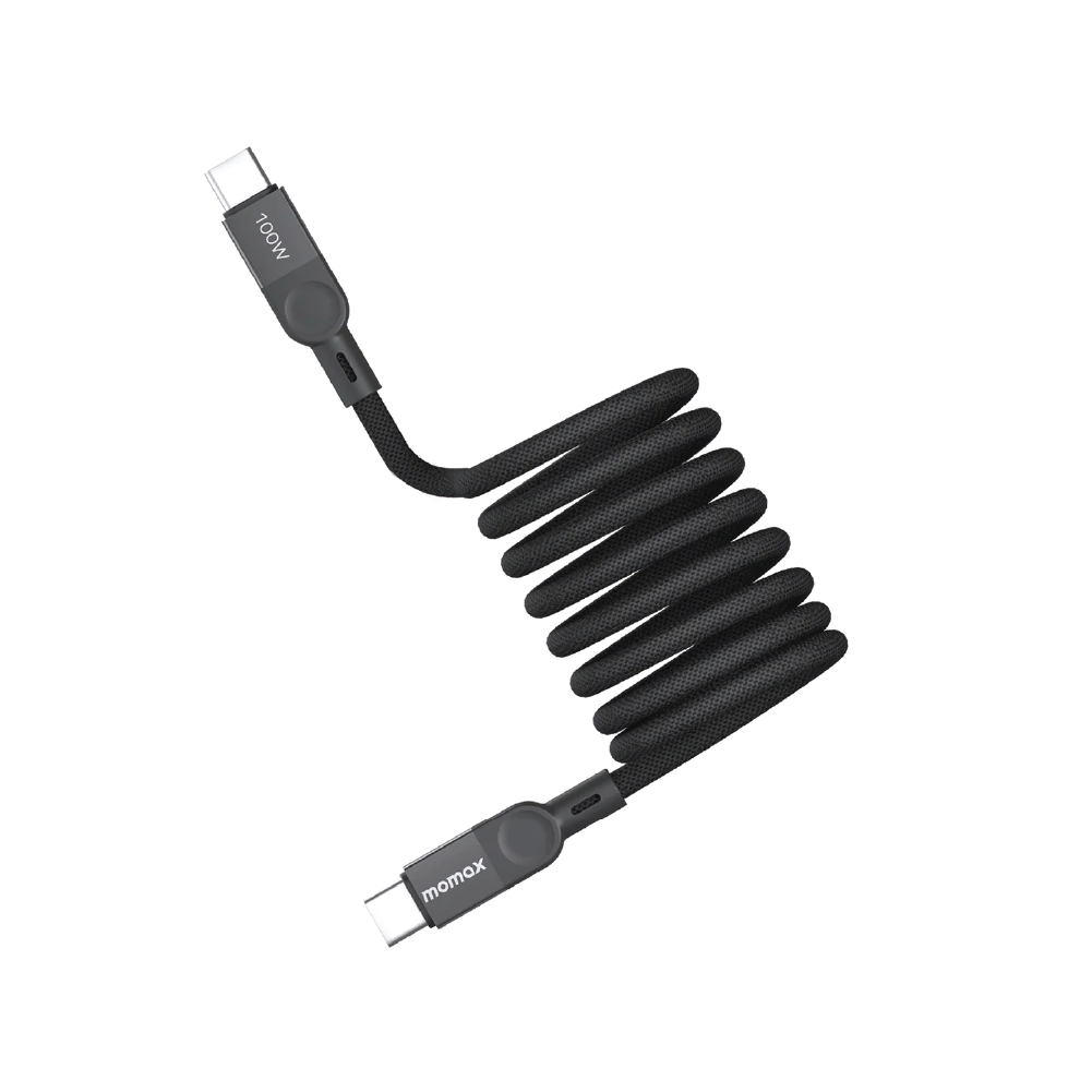 Momax Elite 100W C to C Magnetic Cable 2M - Black