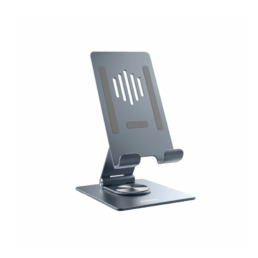 Momax Fold Stand Rotatable Phone Blet Stand - Space Grey
