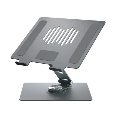 Momax Foldable Rotating Laptop Stand - Space Gray