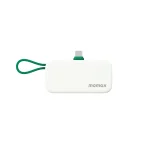 Momax Power Mini 5000mAh 3 in 1 with USB-C Plug – Green