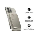 Momax Q.mag X1 10000mAh 15W MagSafe Power Bank – Titanium