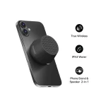 Momax Vibe Go Lite Magnetic Wireless Speaker – Black