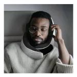 Momax World Ergonomic Travel Pillow – Gray