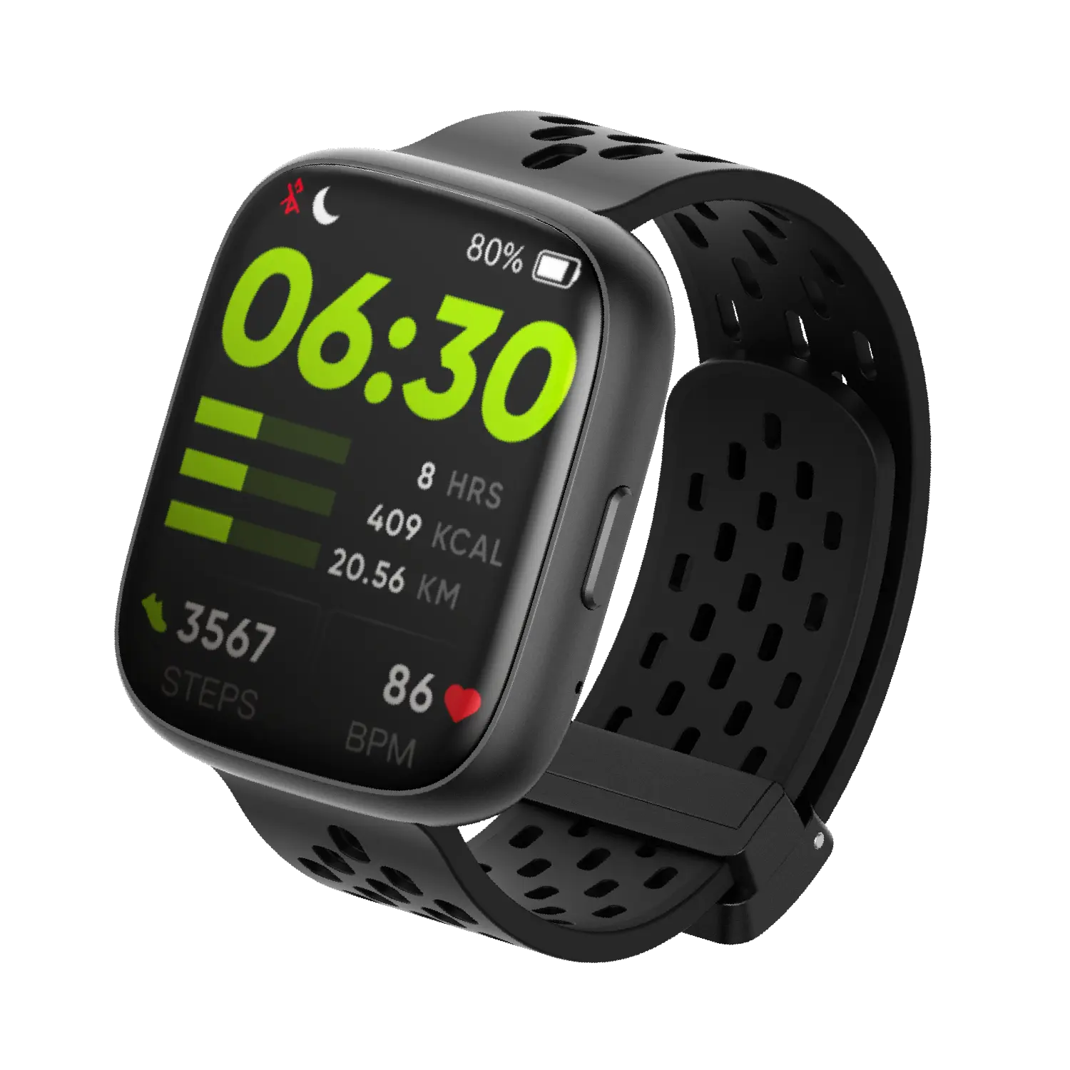 Momax Wear Smart Watch - Black