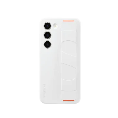 Samsung Galaxy S23 Plus Silicone Grip Case - White