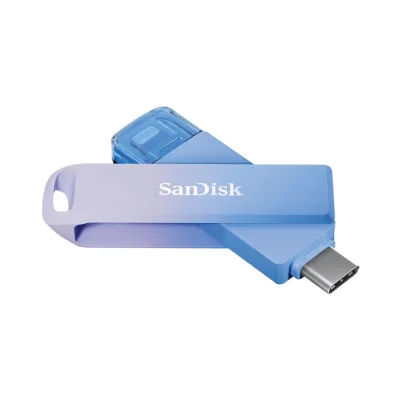 SanDisk 256GB Creator Phone Drive C and Lightning Connectors