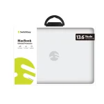 SwitchEasy Macbook Air 13″ M2 Nude Protective Case – Transparent White
