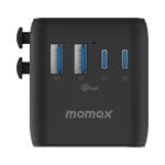 Momax World2 45W 5 Port Dual AC Travel Adaptor