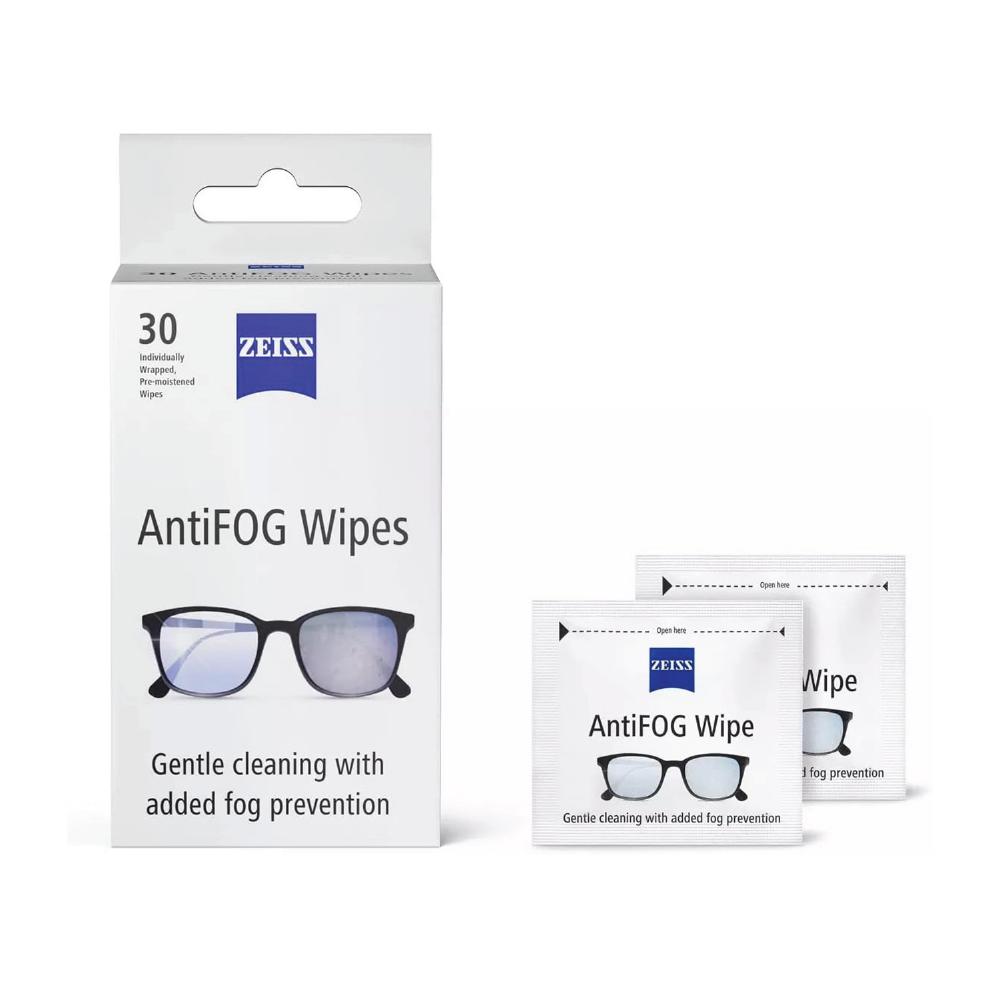 Zeiss Antifog Wipes 30 Counts