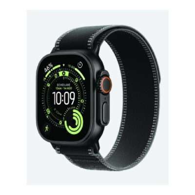 Apple Watch Ultra 3 Black Titanium Case with Black Titanium ML - M