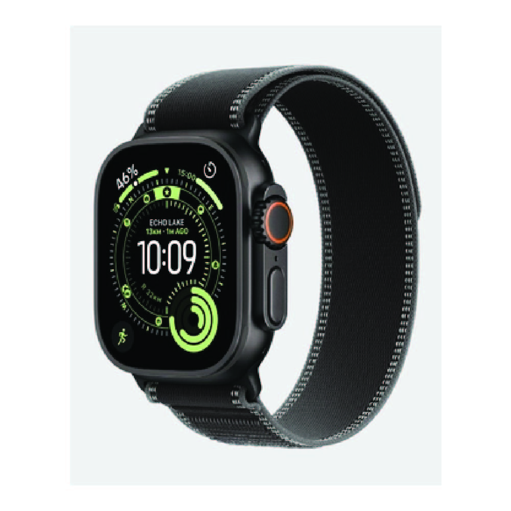 Apple Watch Ultra 3 Black Titanium Case with Black Titanium ML - M
