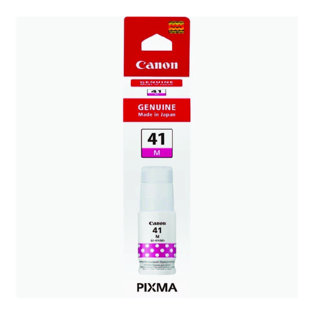 CANON CARTRIDGE BOTTLE INK G41 MAGENTA