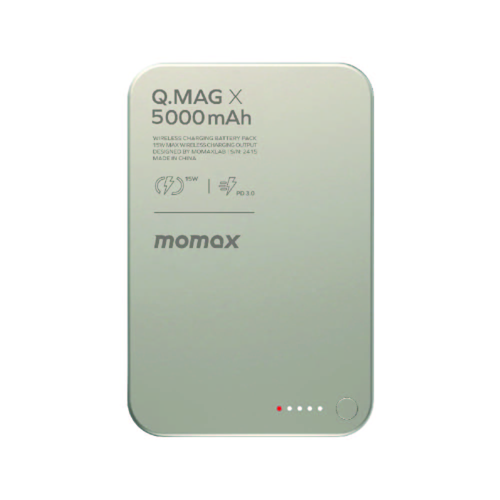 Momax Q.Mag X 5000mAh MagSafe Power Bank – Titanium