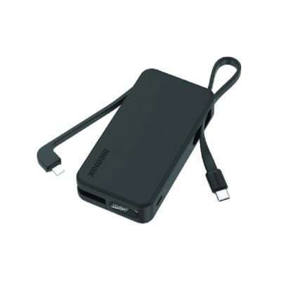 Momax Vital 10000mAh Power Bank (USB-C & Lightning) – Black