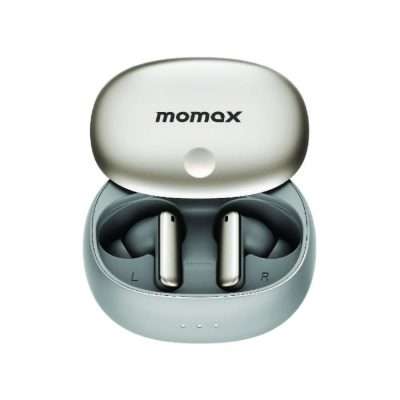Momax 1-Vibe Lite True Wireless Noise-Cancelling Earbuds – Titanium