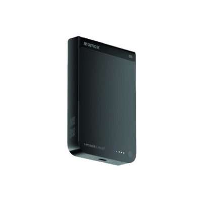 MOMAX 1Power Pass2 10,000mAh Qi2 Magnetic Wireless Battery – Black
