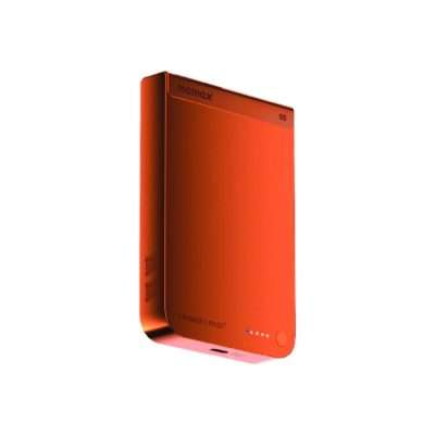 MOMAX 1Power Pass2 10,000mAh Qi2 Magnetic Wireless Battery – Orange