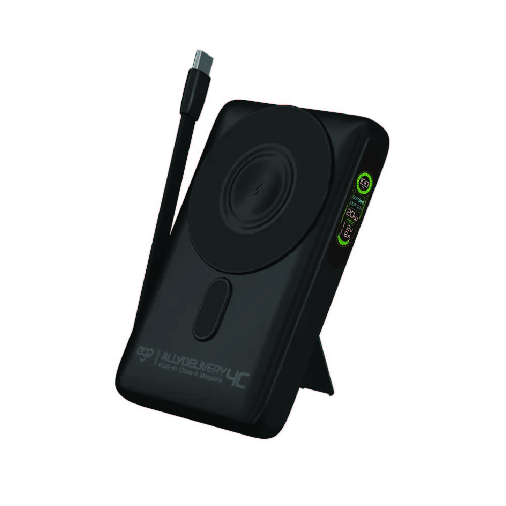 EGO ALLYDELIVERY 4C 10,000mAh 5-in-1 Power Bank – Black