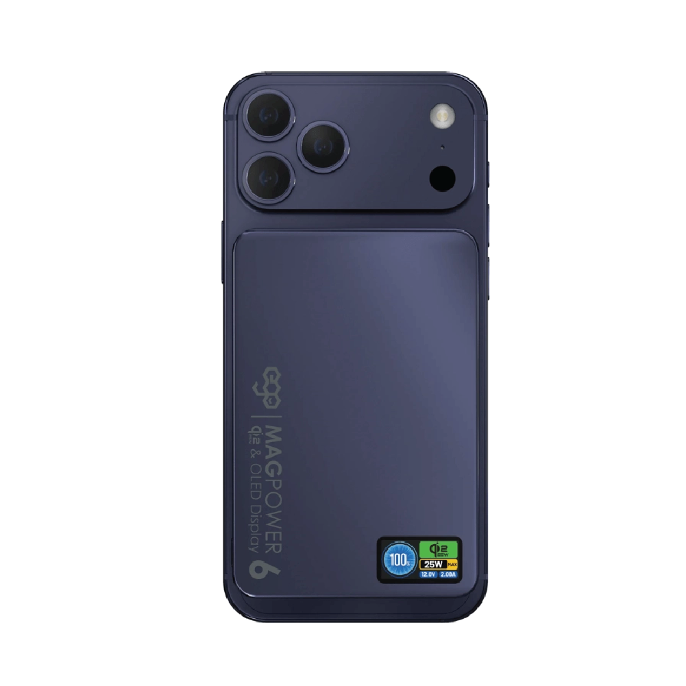EGO MAGPOWER 6 Qi2.2 10,000mAh 25W Power Bank – Blue