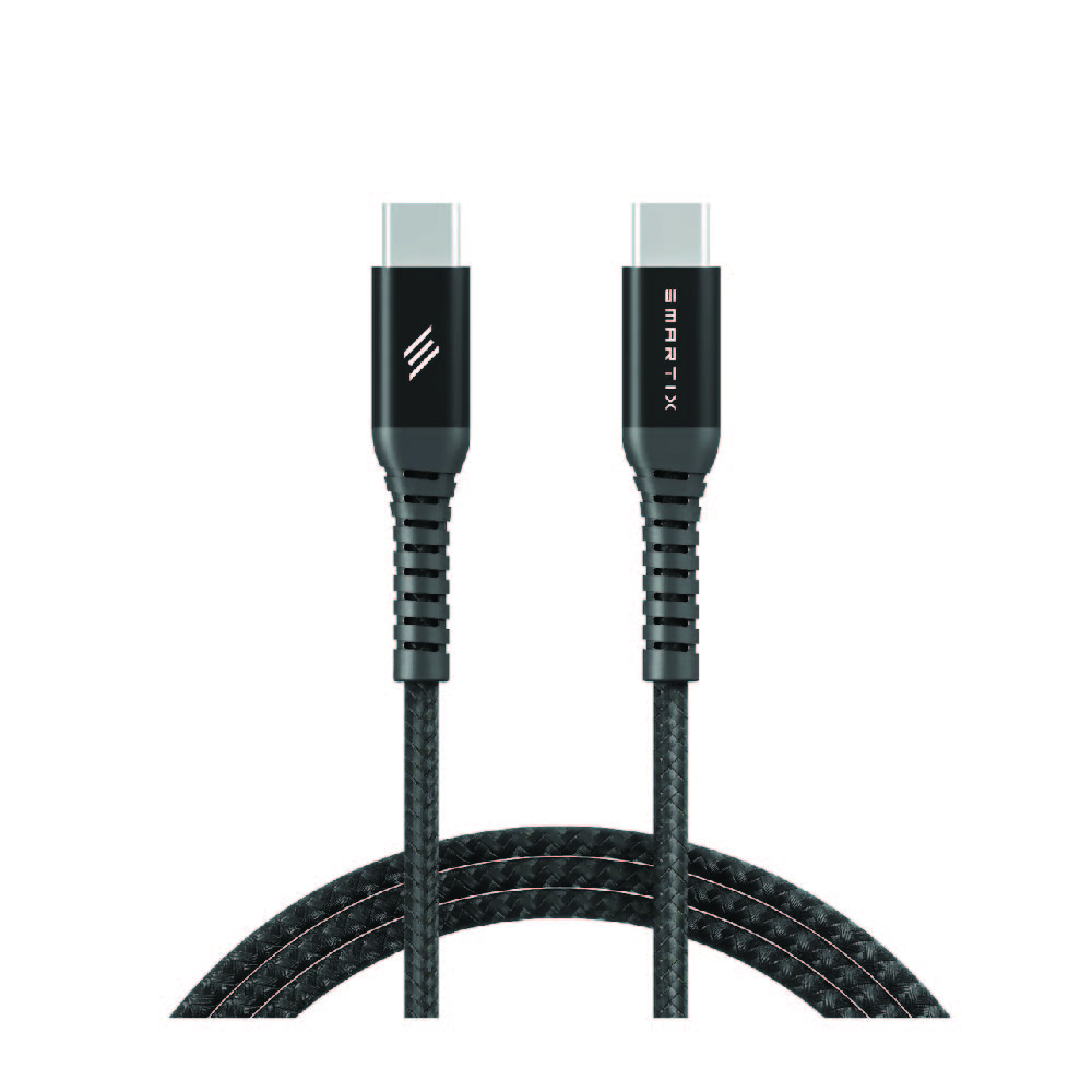 SMARTIX 60W USB-C to USB-C 1M Braided Cable
