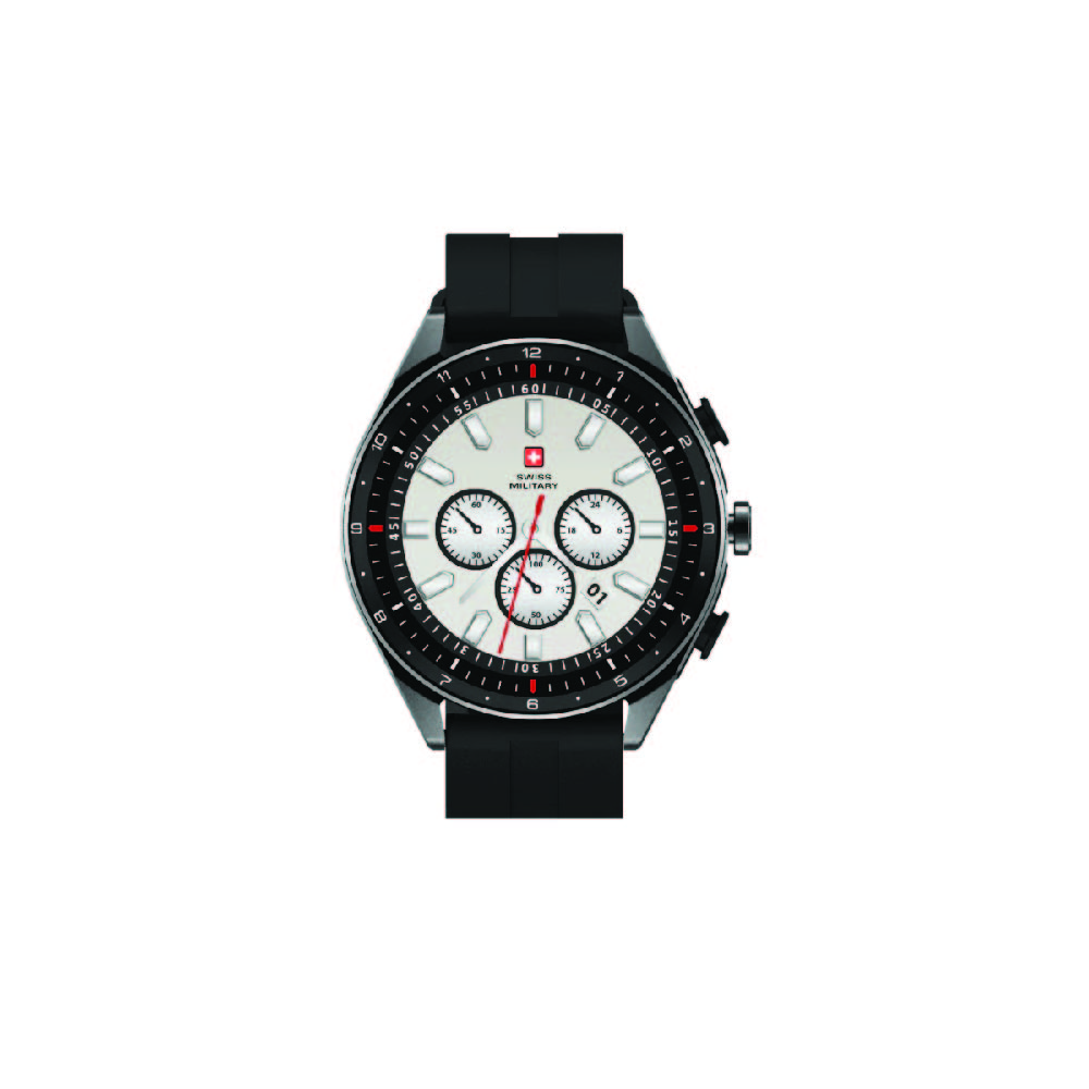 Swiss Military DOM Music TWS – Metal Black/Silver