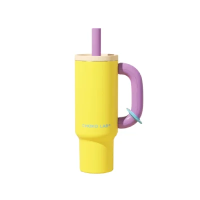 CHAKOLAB Bawang Tumbler Ceramic – Yellow Purple