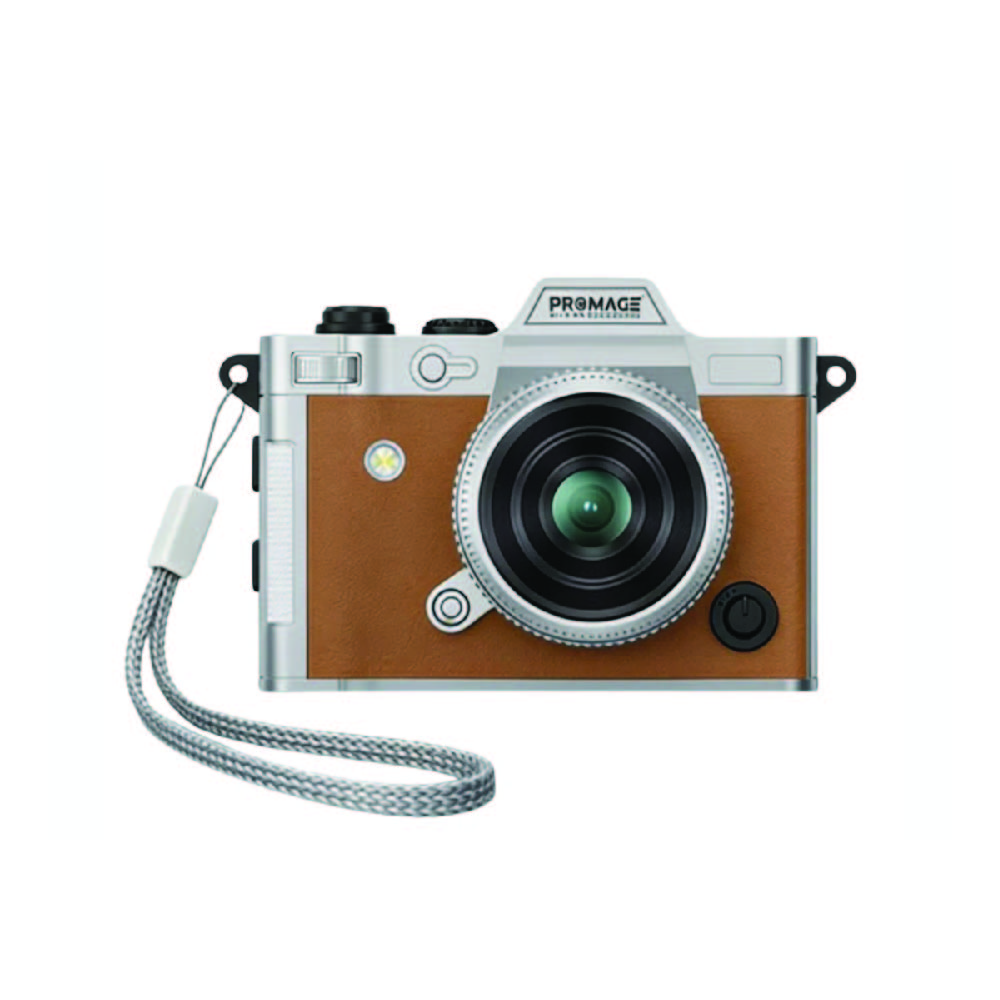 PROMAGE PC 80 Mini Keychain Camera – Brown