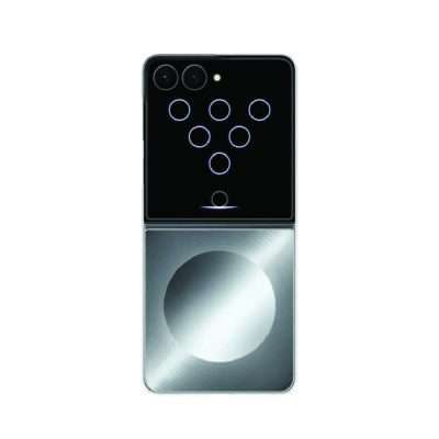 Samsung Galaxy Z Flip8 Flipsuit Magnet Case – Silver