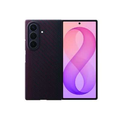amsung Galaxy Z Fold8 Ultra Carbon Magnet Case – Violet