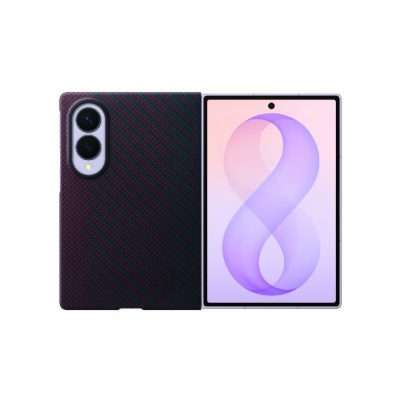 Samsung Galaxy Z Fold8 Carbon Magnet Case – Violet