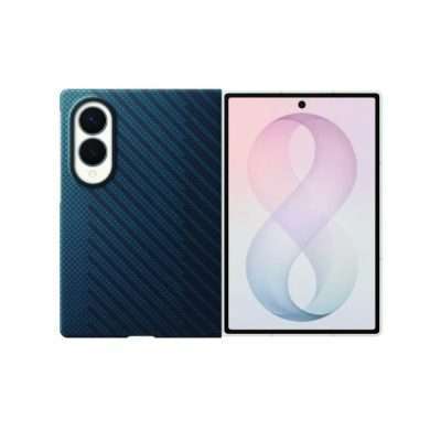Samsung Galaxy Z Fold8 Carbon Magnet Case – Blue