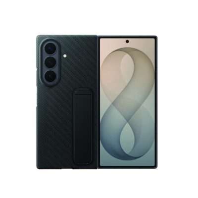 Samsung Galaxy Z Fold8 Ultra Carbon Standing Case – Black