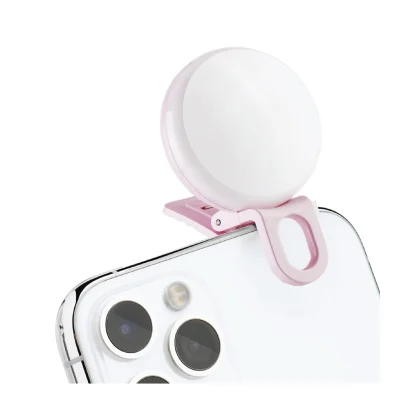 MOMAX X-Light Mini LED Fill Light – Rose Gold