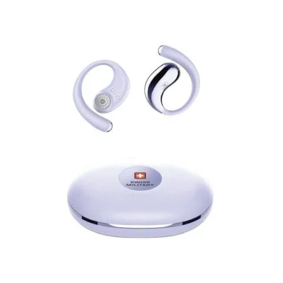 Swiss Military Delta 7 Wireless Earbuds - Purple