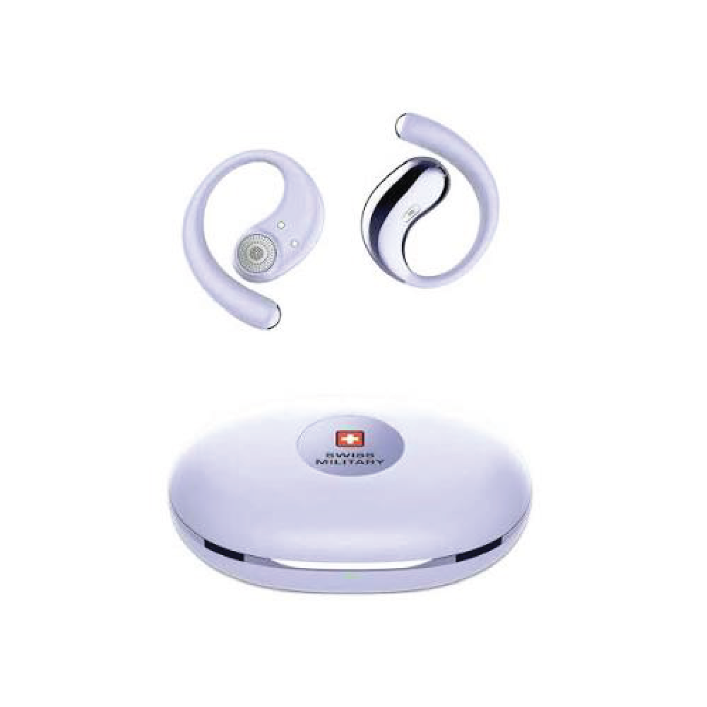 Swiss Military Delta 7 Wireless Earbuds - Purple