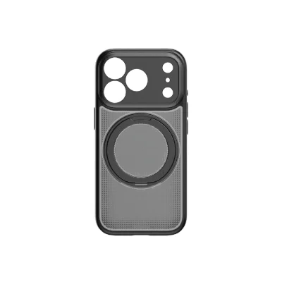 Momax Soma Crystal Magnetic Case for iPhone 18 Pro - Black