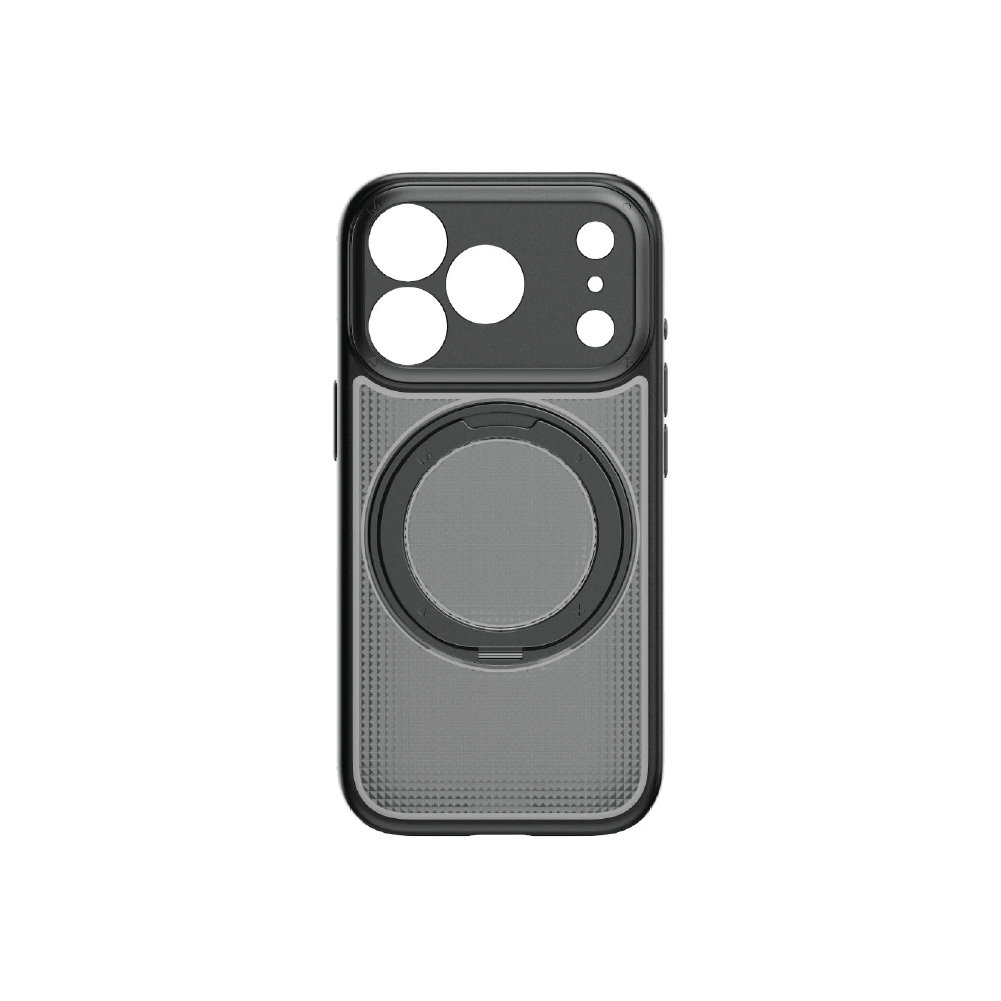 Momax Soma Crystal Magnetic Case for iPhone 18 Pro Max - Black
