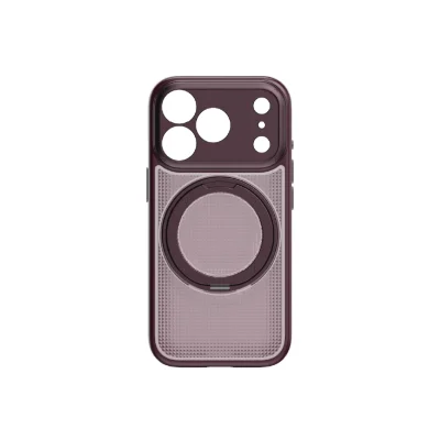 MOMAX Soma Crystal Case iPhone 18 Pro Max Burgundy