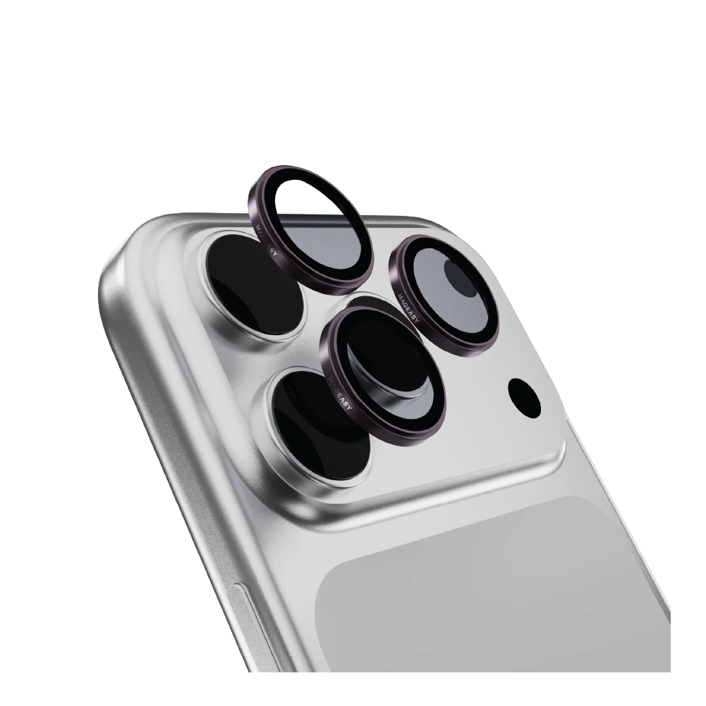 MAGEASY Lenz Sapphire Lens Protector for iPhone 18 Pro/18 Pro Max – Nebula