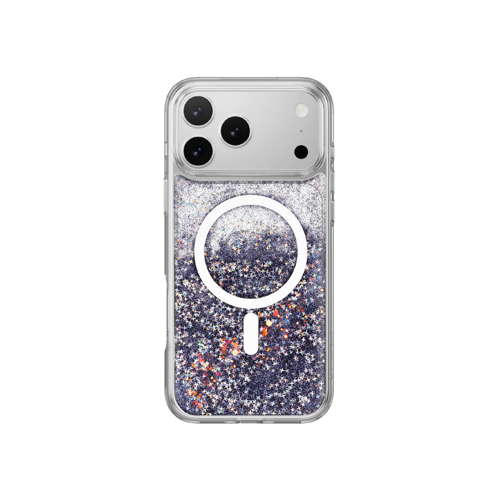 SwitchEasy Starfield M Glitter Case for iPhone 18 Pro Max – Stardust