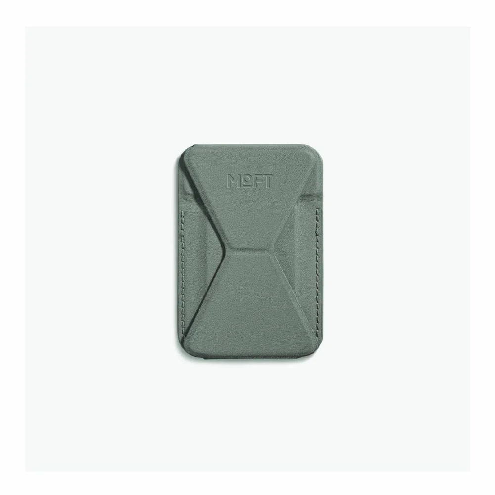 MOFT Snap-On iPhone Stand & Wallet – Taupe