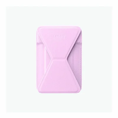 Moft Snap-On iPhone Stand & Wallet - Light Pink