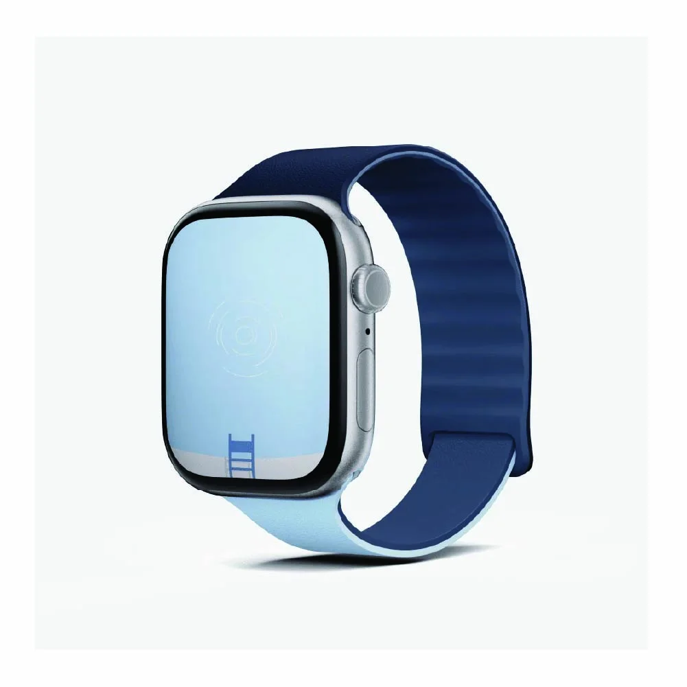 Moft Snap Apple Watch Sport Band 42 - Navy Blue + Soothing Mist